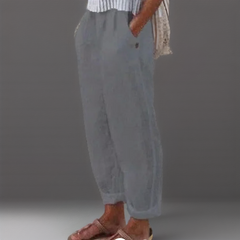 Diana | Loose linen trousers