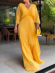 PAYA™ | Flowing ribbed maxi dress