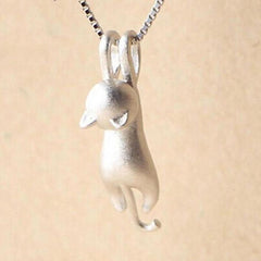 Kitty™ | 925 Sterling Silver Playful Necklace