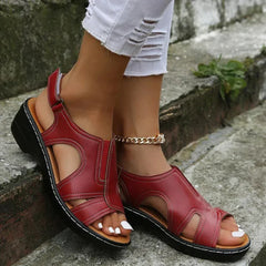 Olivia™ | Women's Orthopedic Leather Sandals